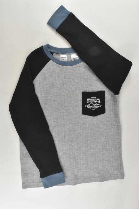 Anko Size 10 'Shoot for the Stars' Waffle Top