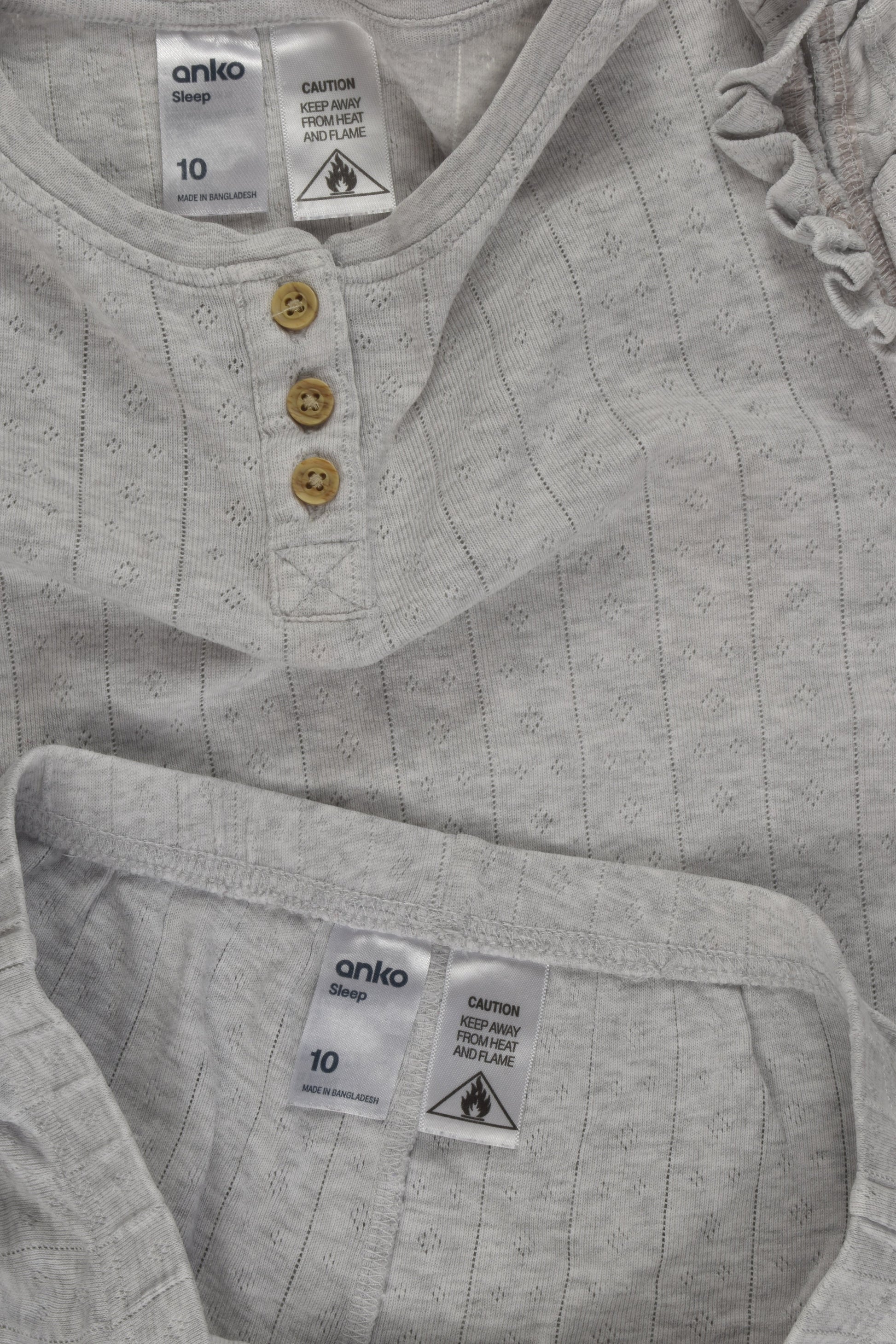 Anko Size 10 Short Sleeve Pyjamas