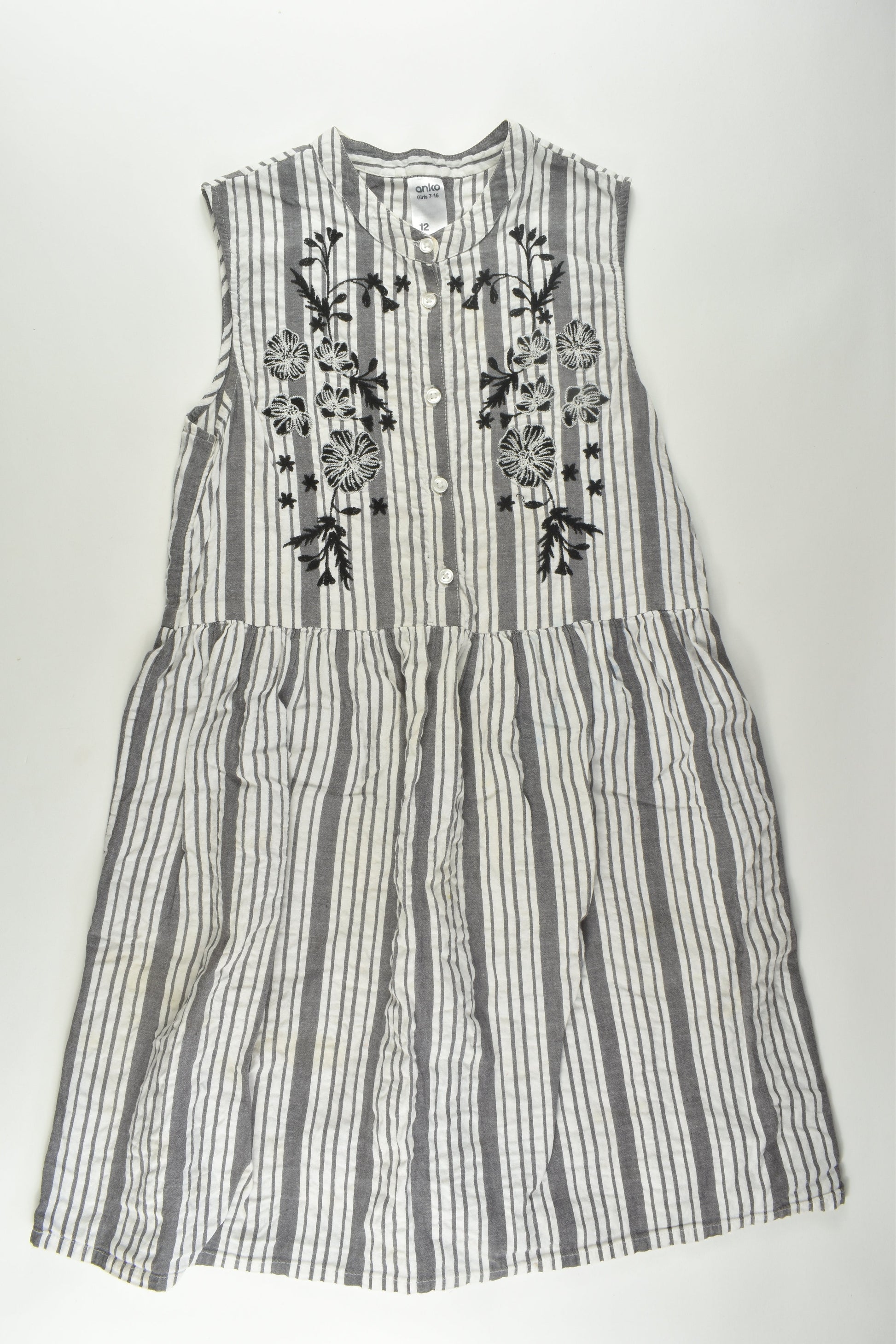 Anko Size 12 Embroidery Dress