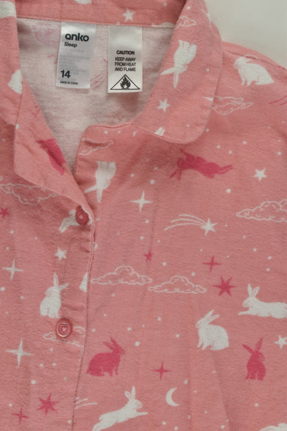 Anko Size 14 Bunny Flannel Shirt