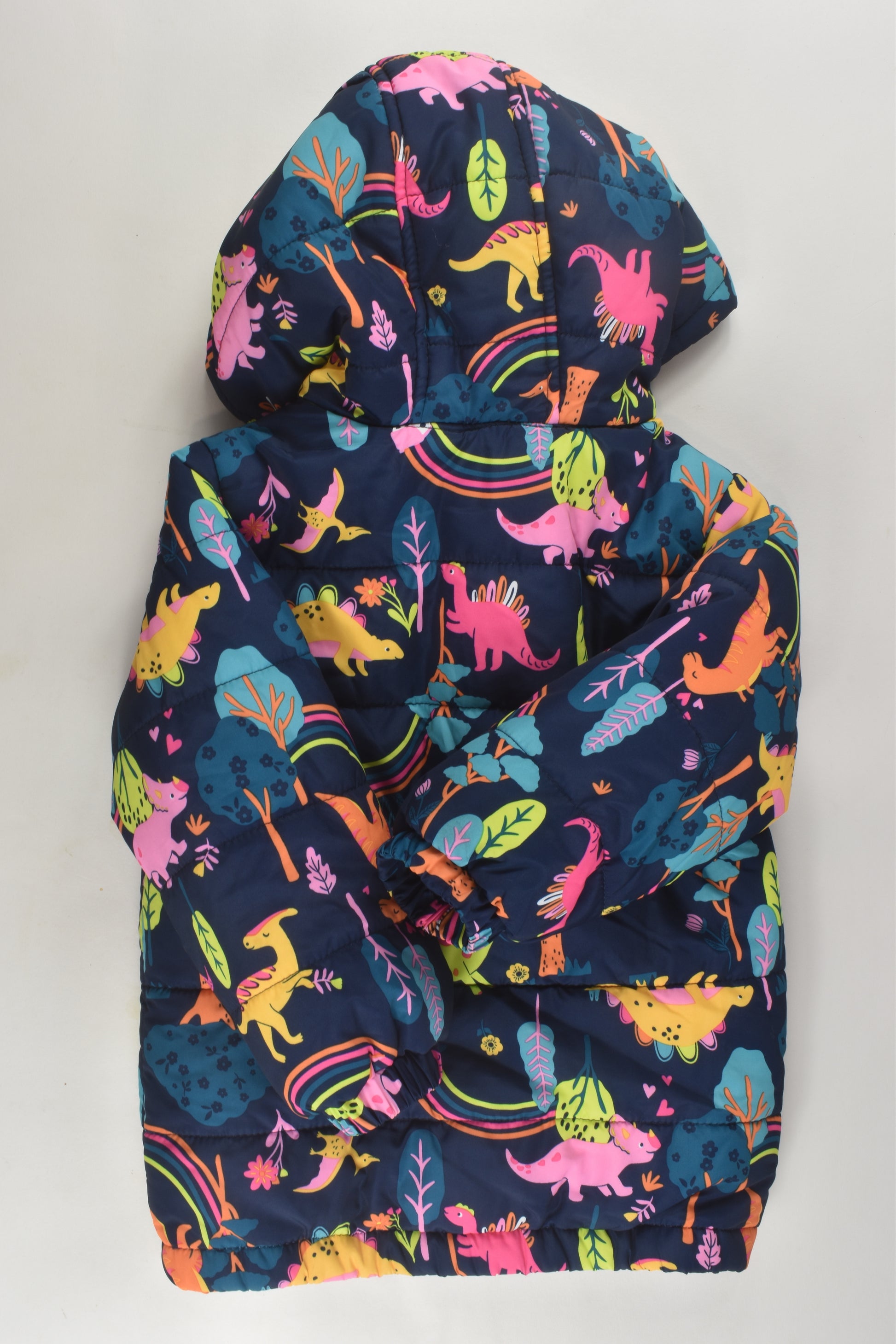 Anko Size 3 Dinosaur Puffer Jacket