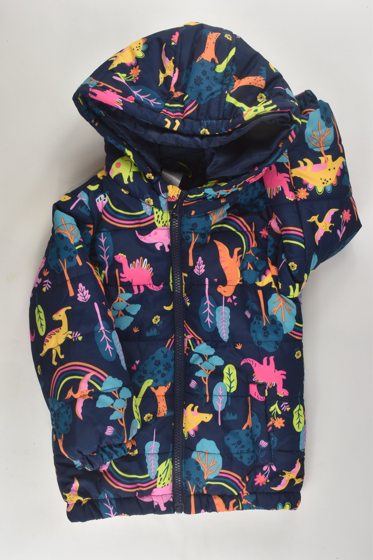 Anko Size 3 Dinosaur Puffer Jacket