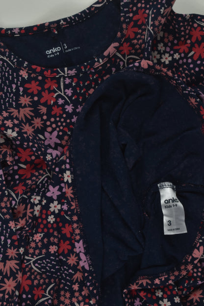 Anko Size 3 Floral Dress