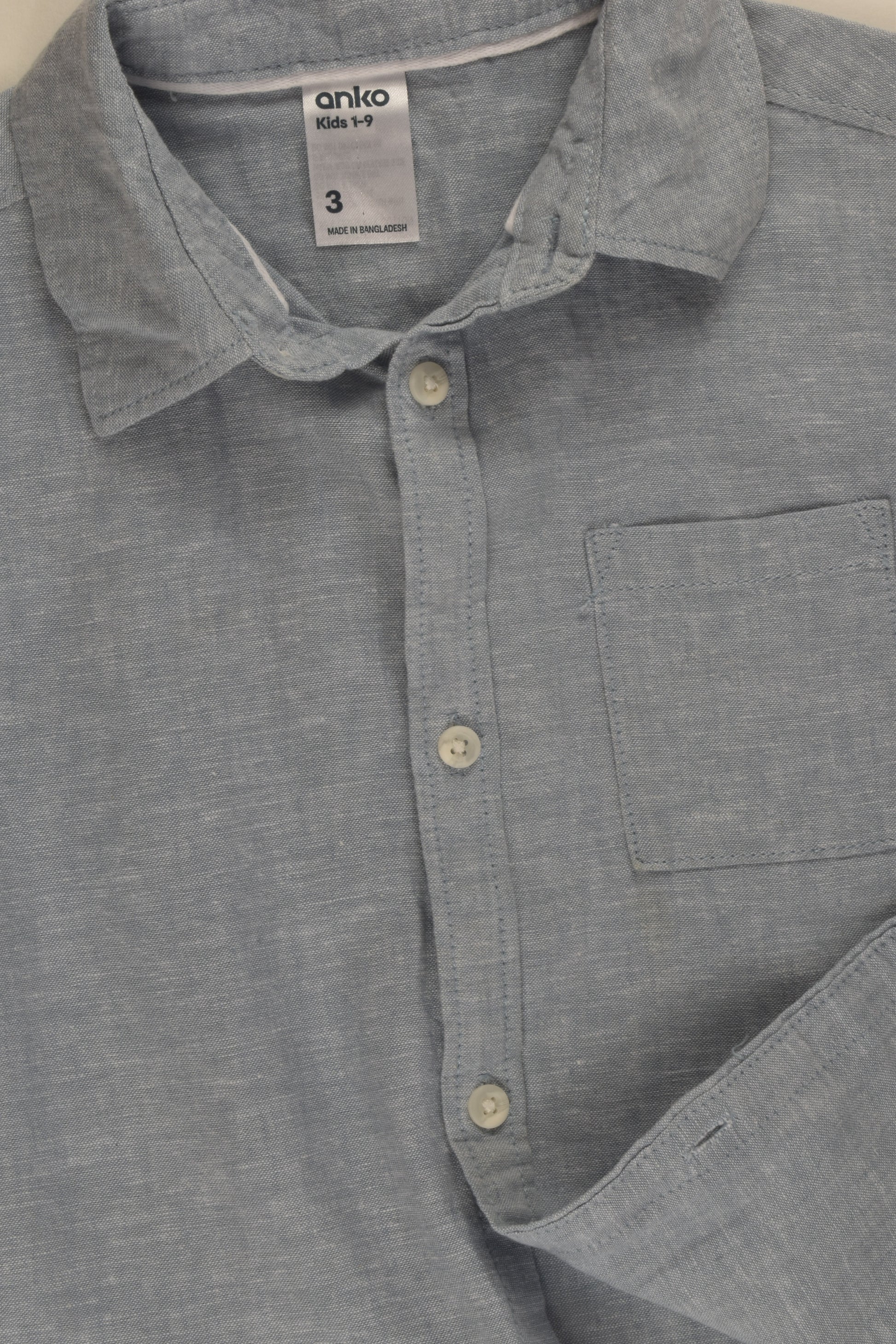 Anko Size 3 Linen Blend Shirt