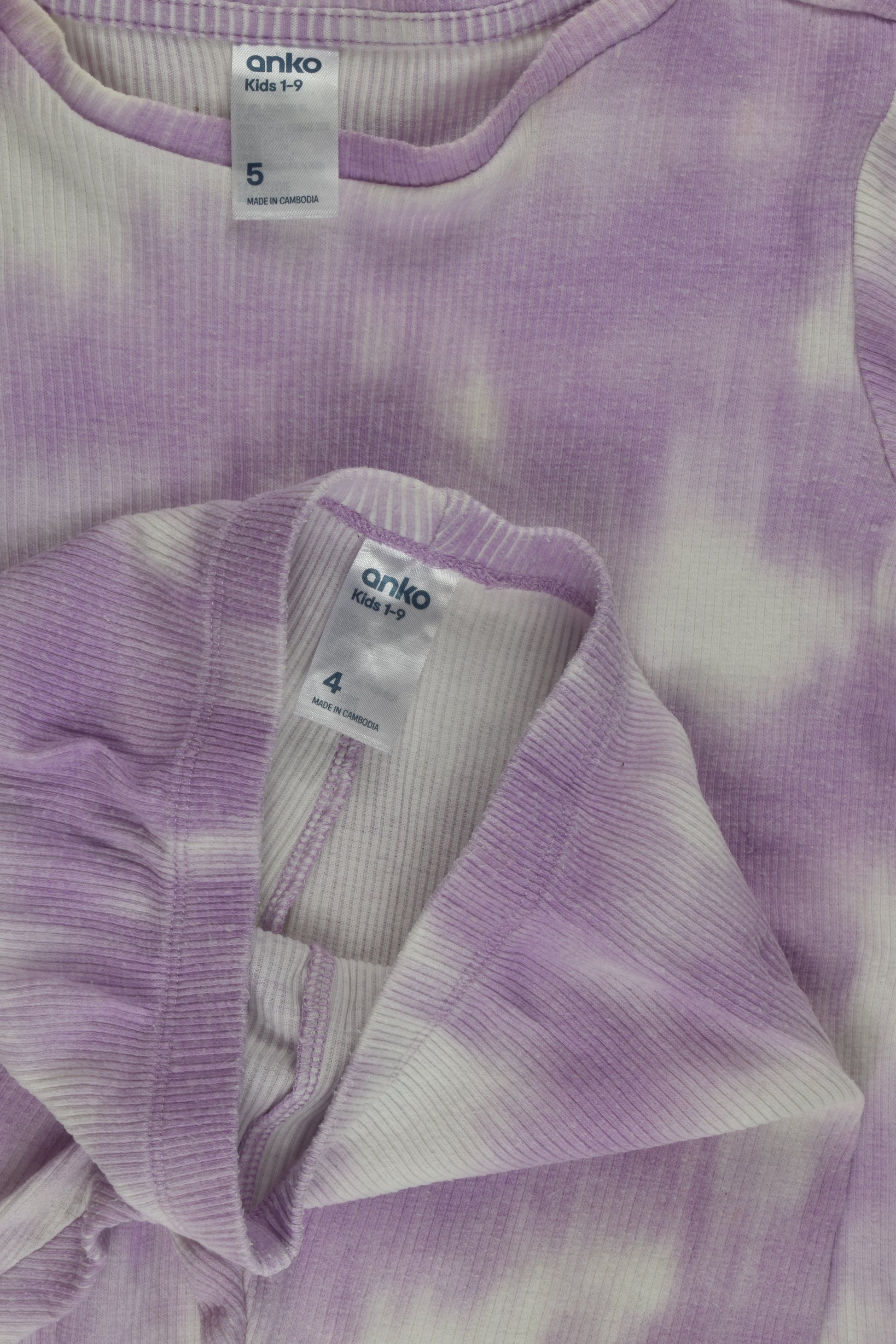 Anko Size 4-5 Tie-Dye Outfit