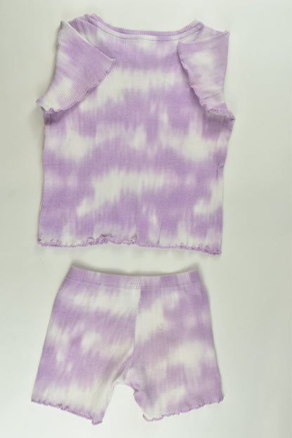 Anko Size 4-5 Tie-Dye Outfit