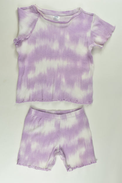 Anko Size 4-5 Tie-Dye Outfit