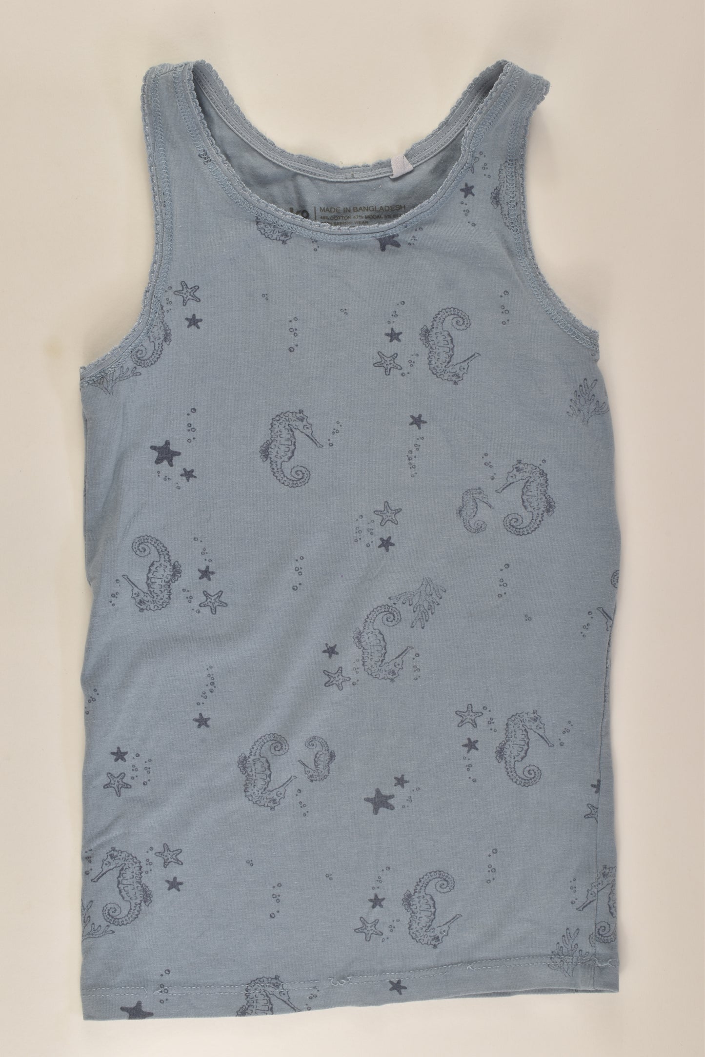 Anko Size 4-6 Seahorse Singlet