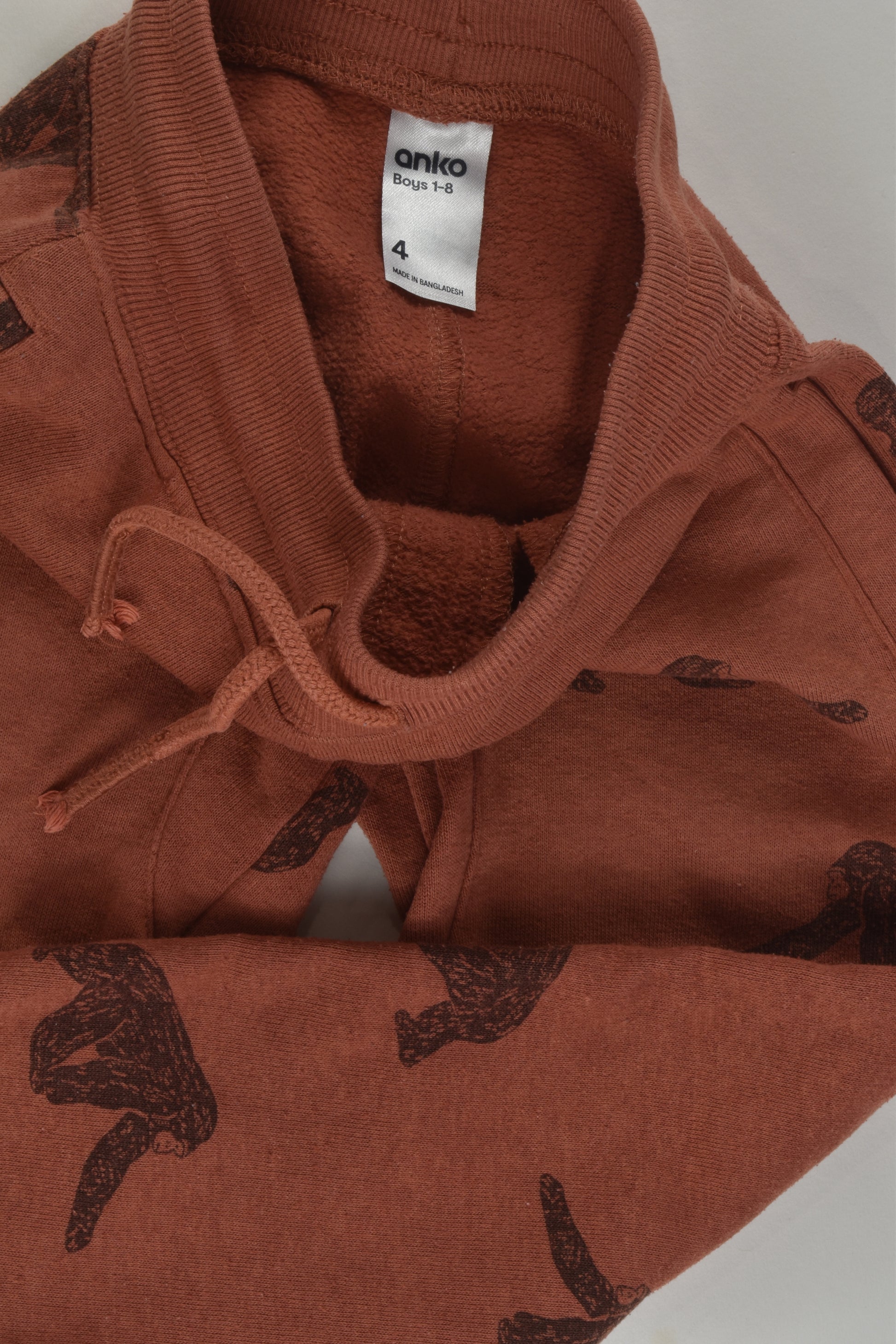 Anko Size 4 Gorilla Track Pants