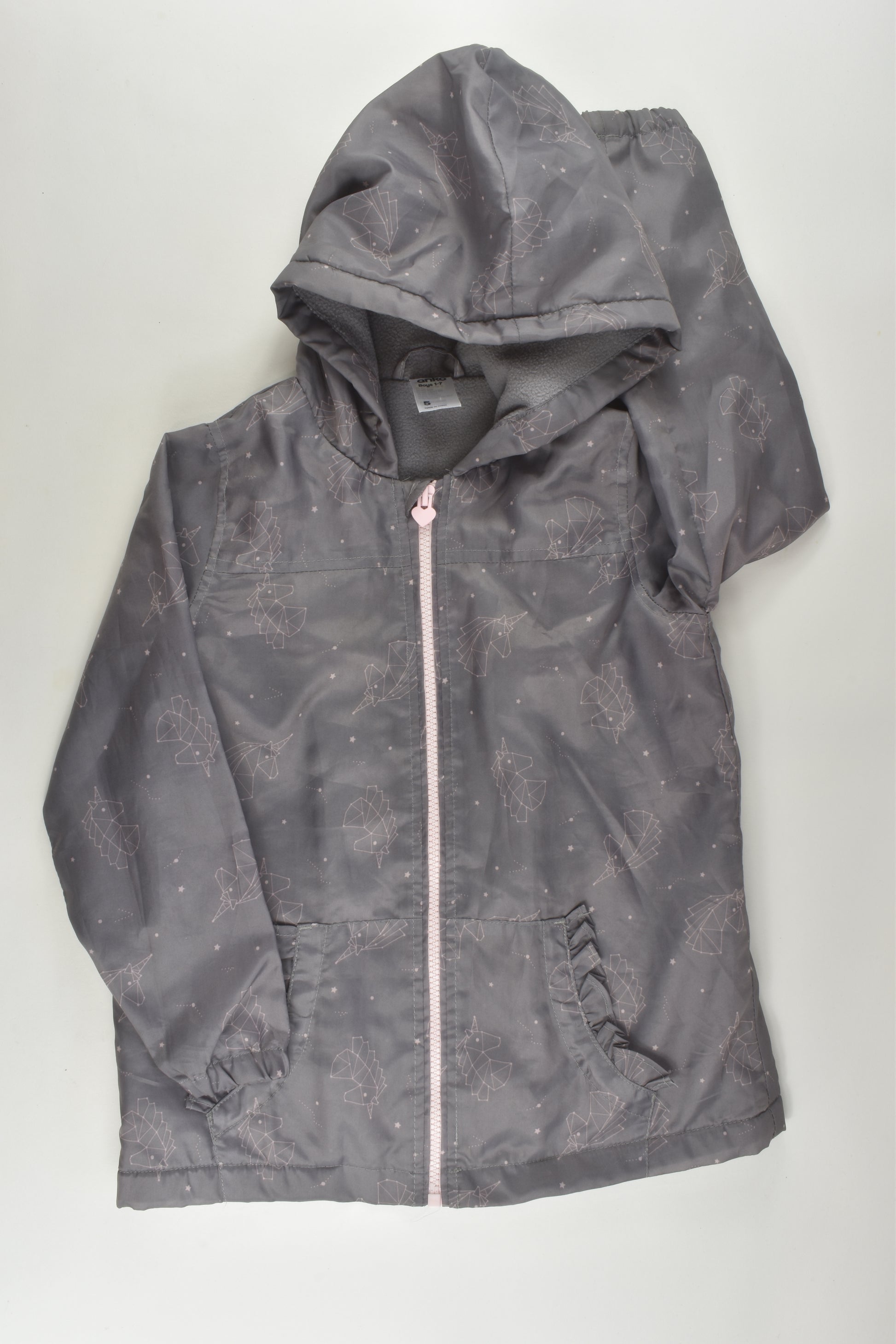 Anko Size 5 Fleece Lined Jacket