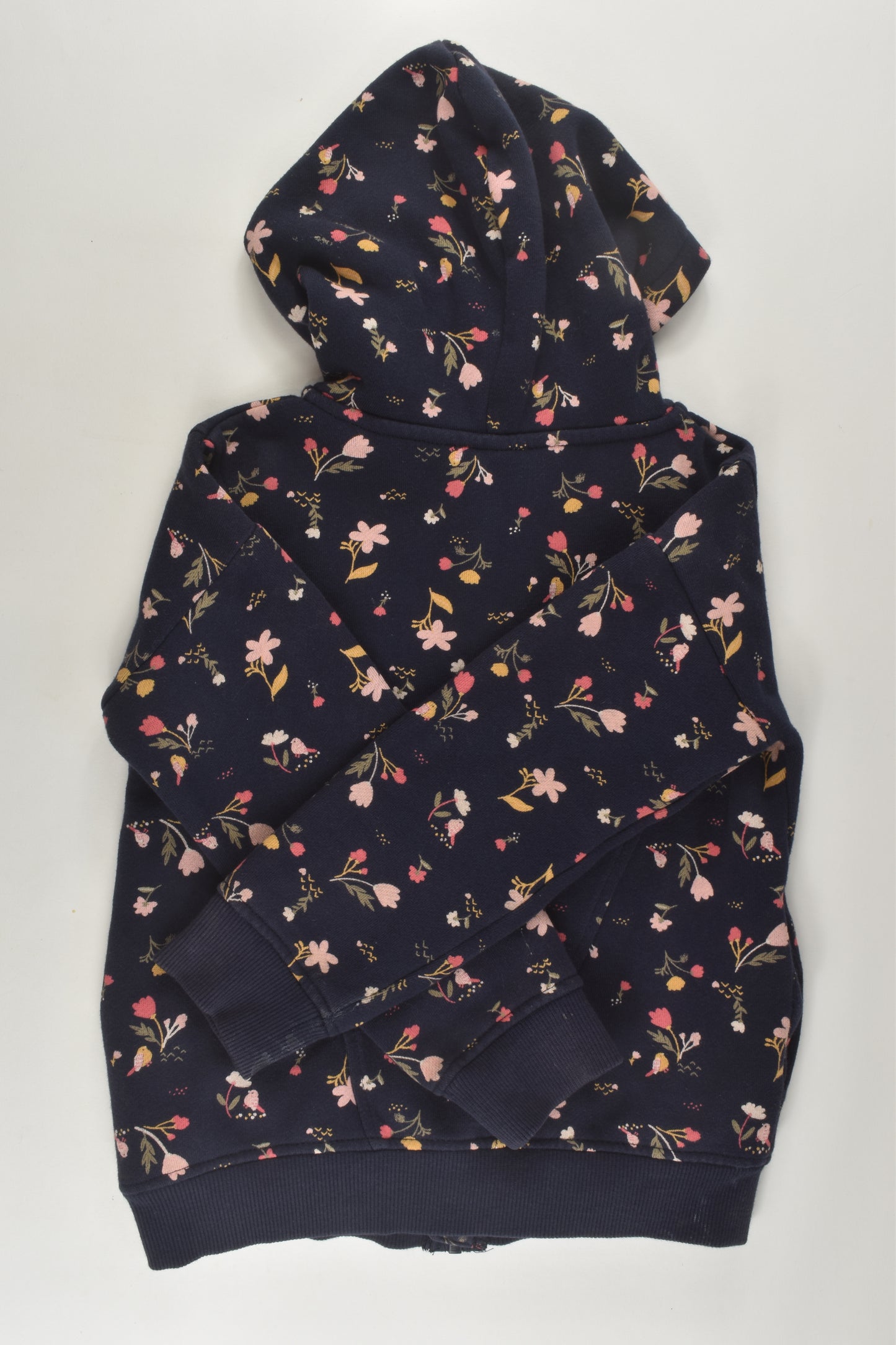 Anko Size 5 Floral Zip Jumper
