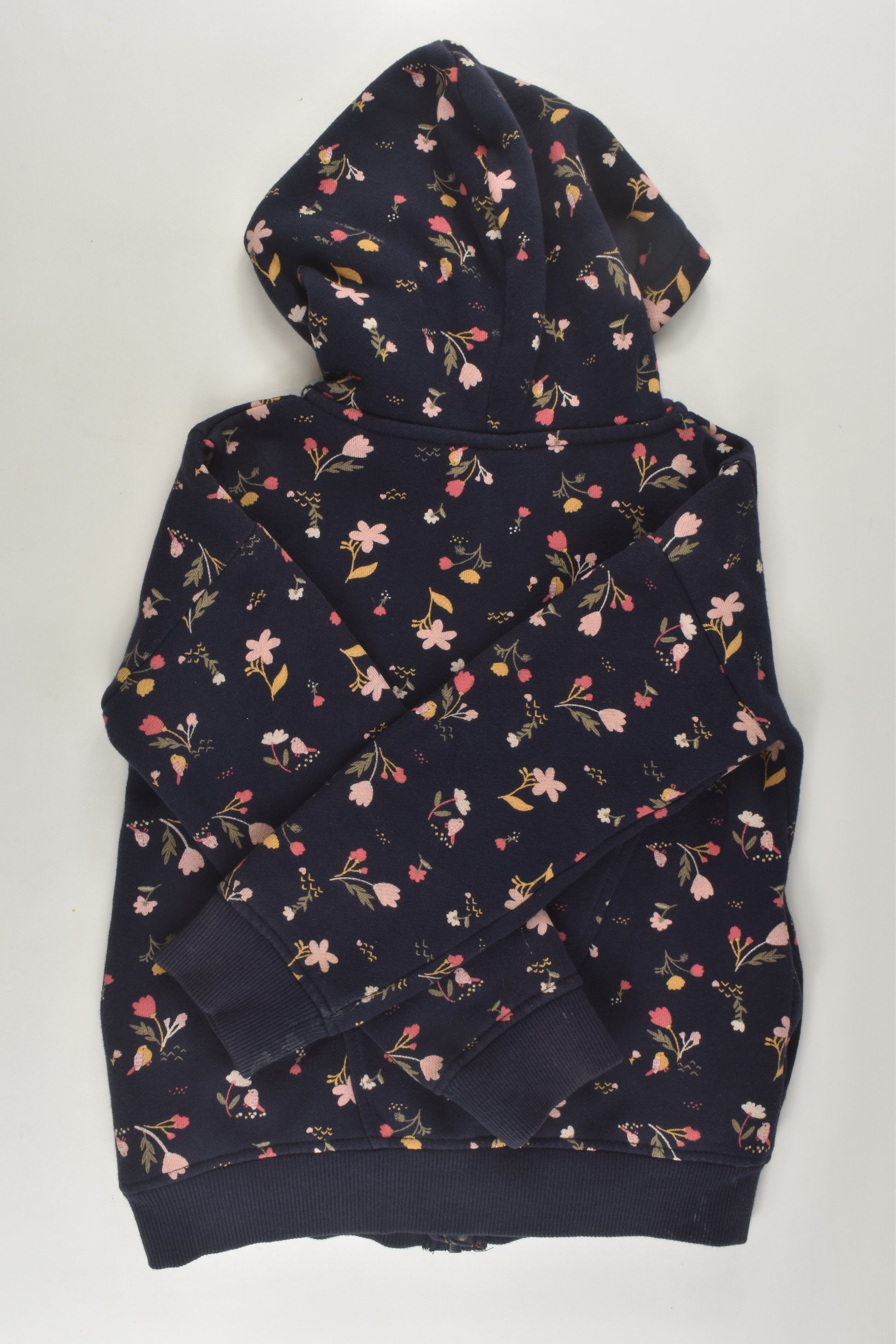 Anko Size 5 Floral Zip Jumper