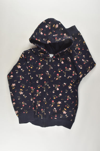 Anko Size 5 Floral Zip Jumper