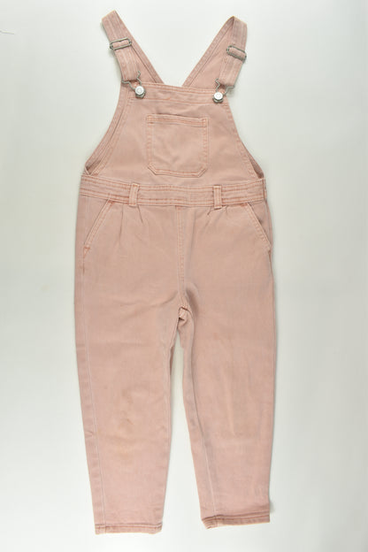 Anko Size 5 Pink Denim Overalls