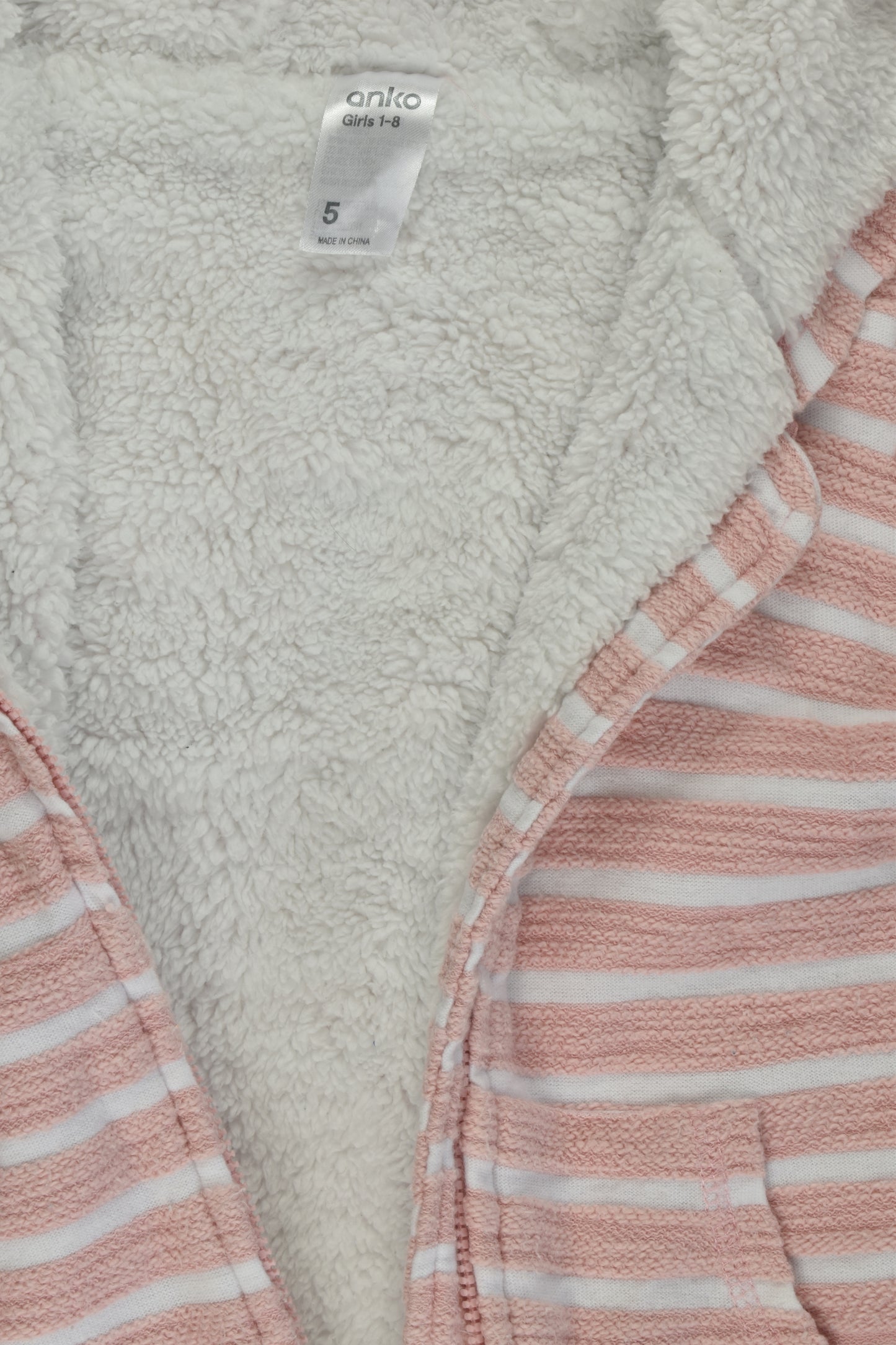 Anko Size 5 Warm Zip Jumoer