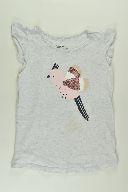 Anko Size 6 Bird T-shirt