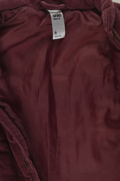 Anko Size 6 Cord Puffer Vest