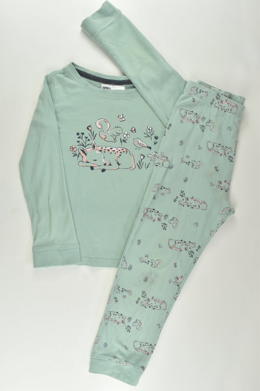 Anko Size 6 Deer and Bird Pyjamas