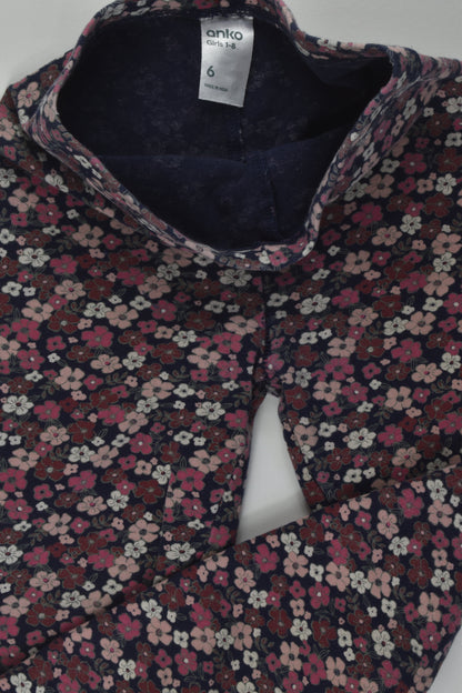 Anko Size 6 Floral Leggings