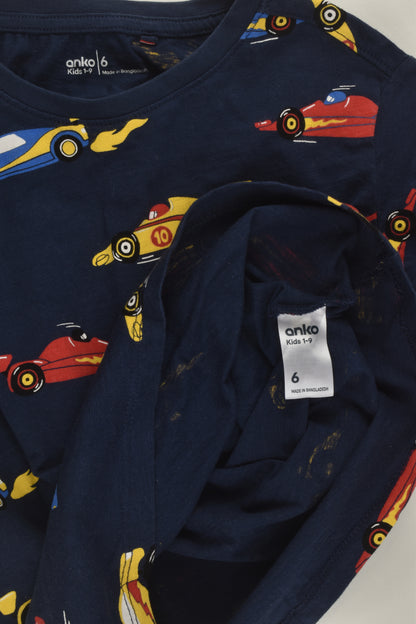 Anko Size 6 Racing Car T-shirt