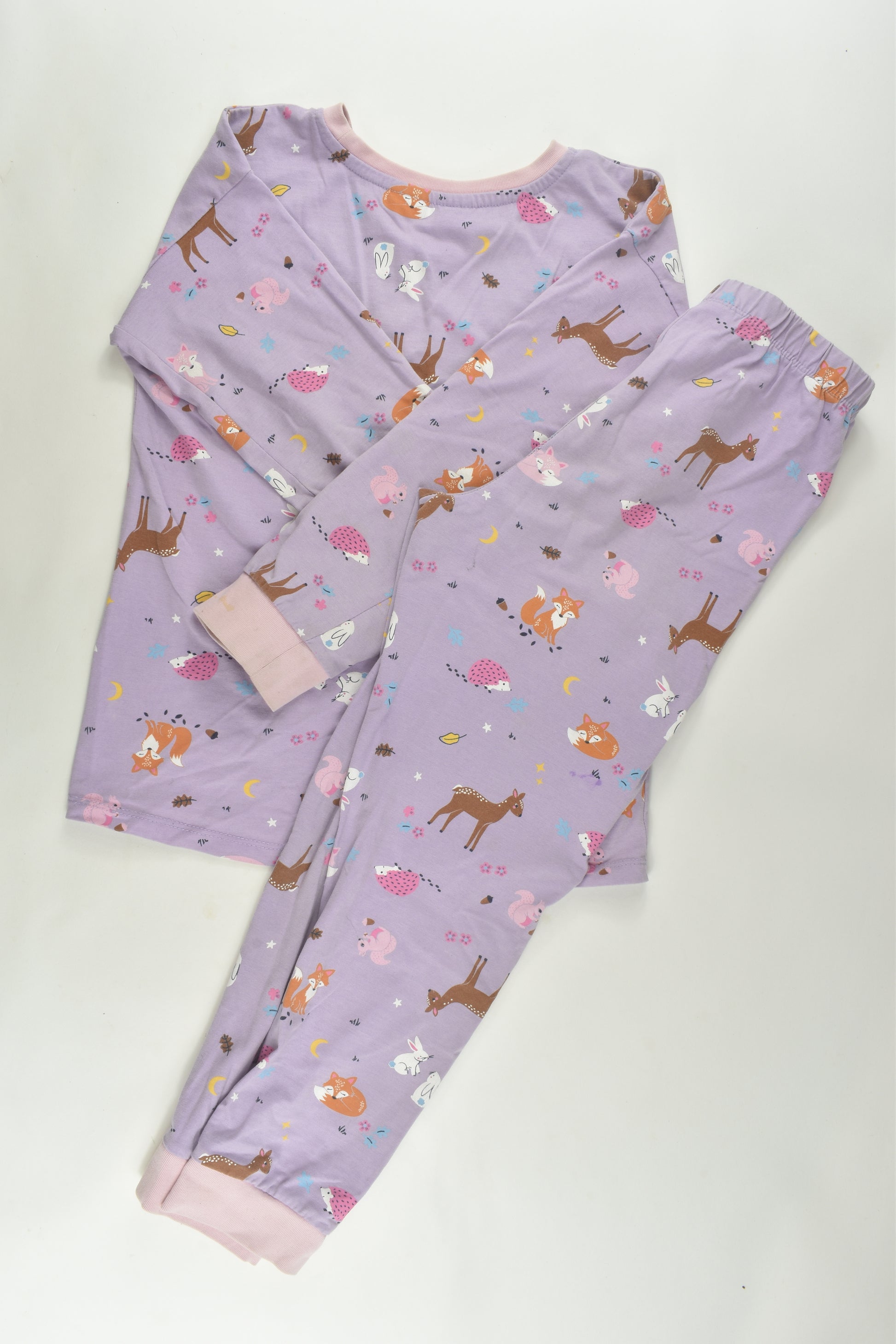 Anko Size 7 Forest Animals Pyjamas