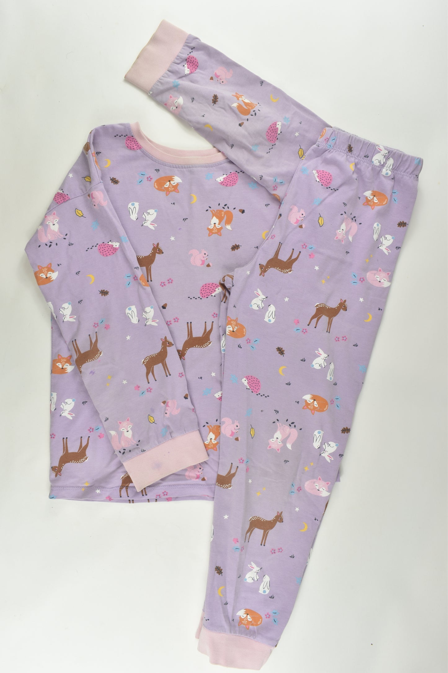 Anko Size 7 Forest Animals Pyjamas