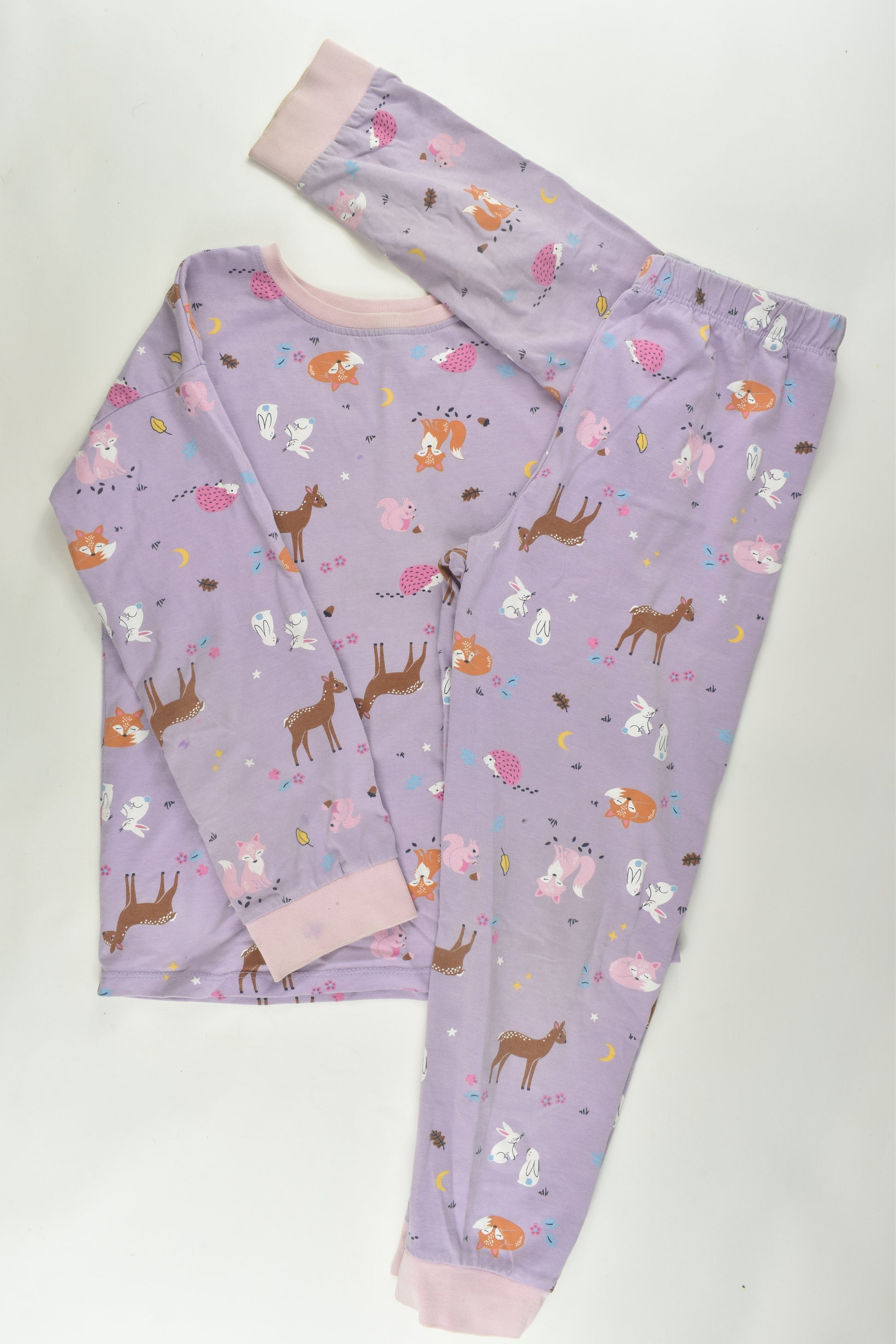 Anko Size 7 Forest Animals Pyjamas
