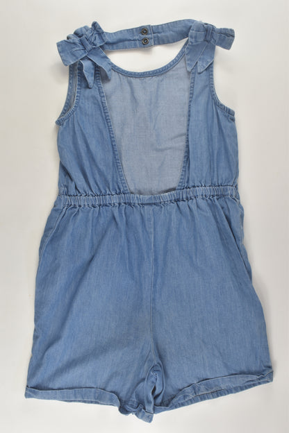 Anko Size 7 Lightweight Short Denim Jumpsuit