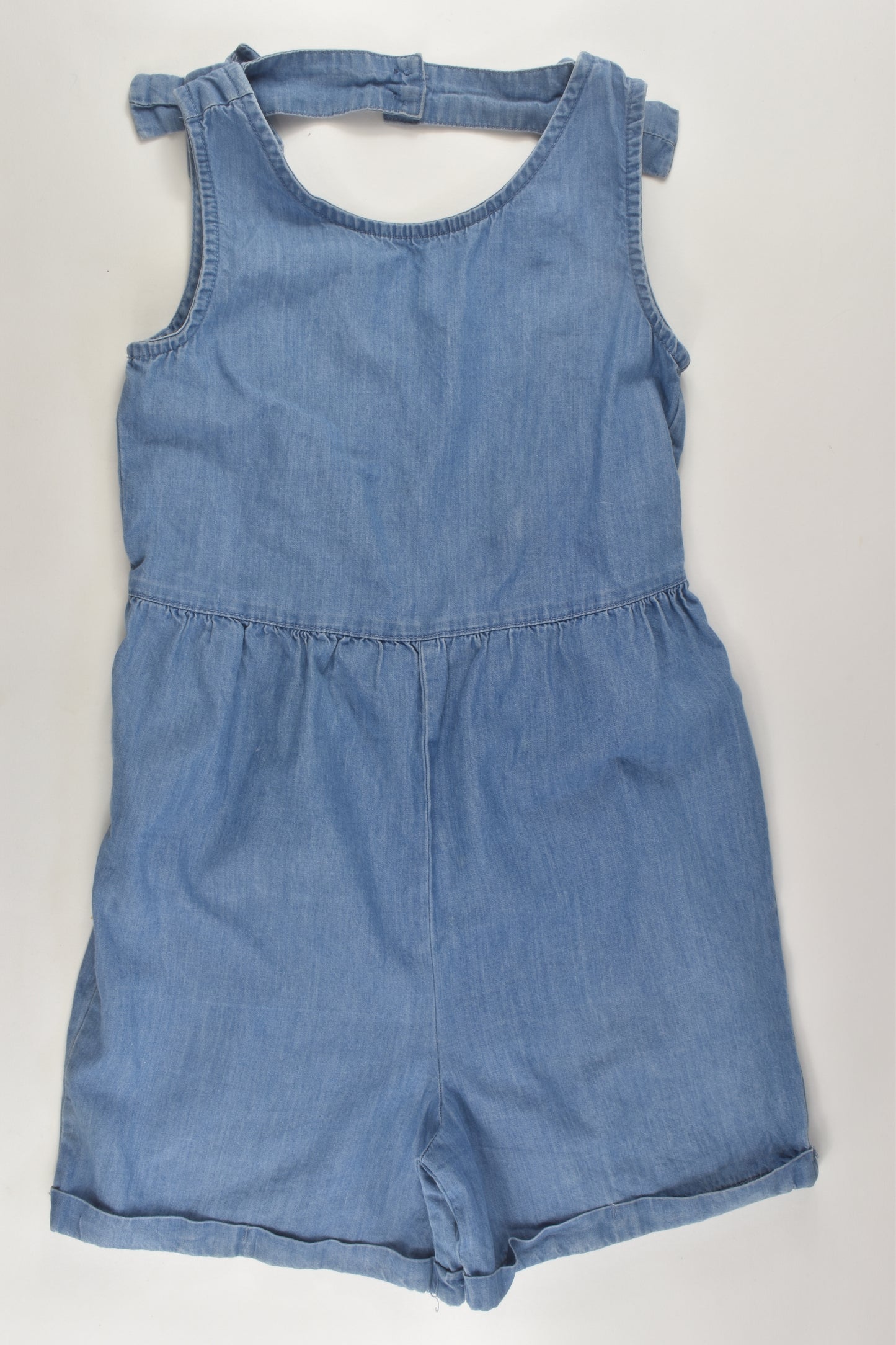 Anko Size 7 Lightweight Short Denim Jumpsuit