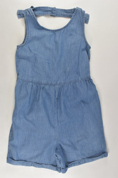 Anko Size 7 Lightweight Short Denim Jumpsuit
