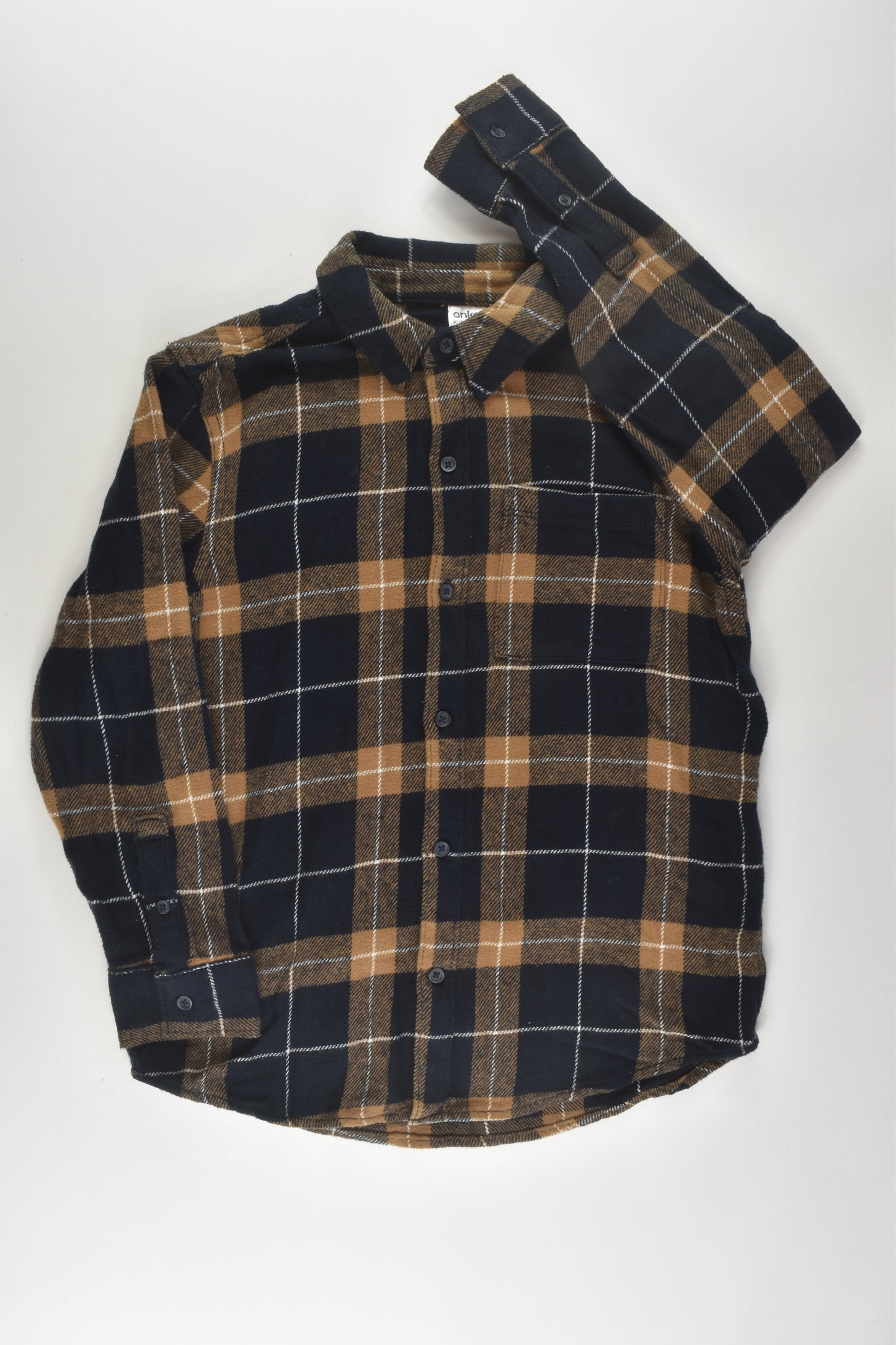 Anko Size 8 Checked Flannel Shirt