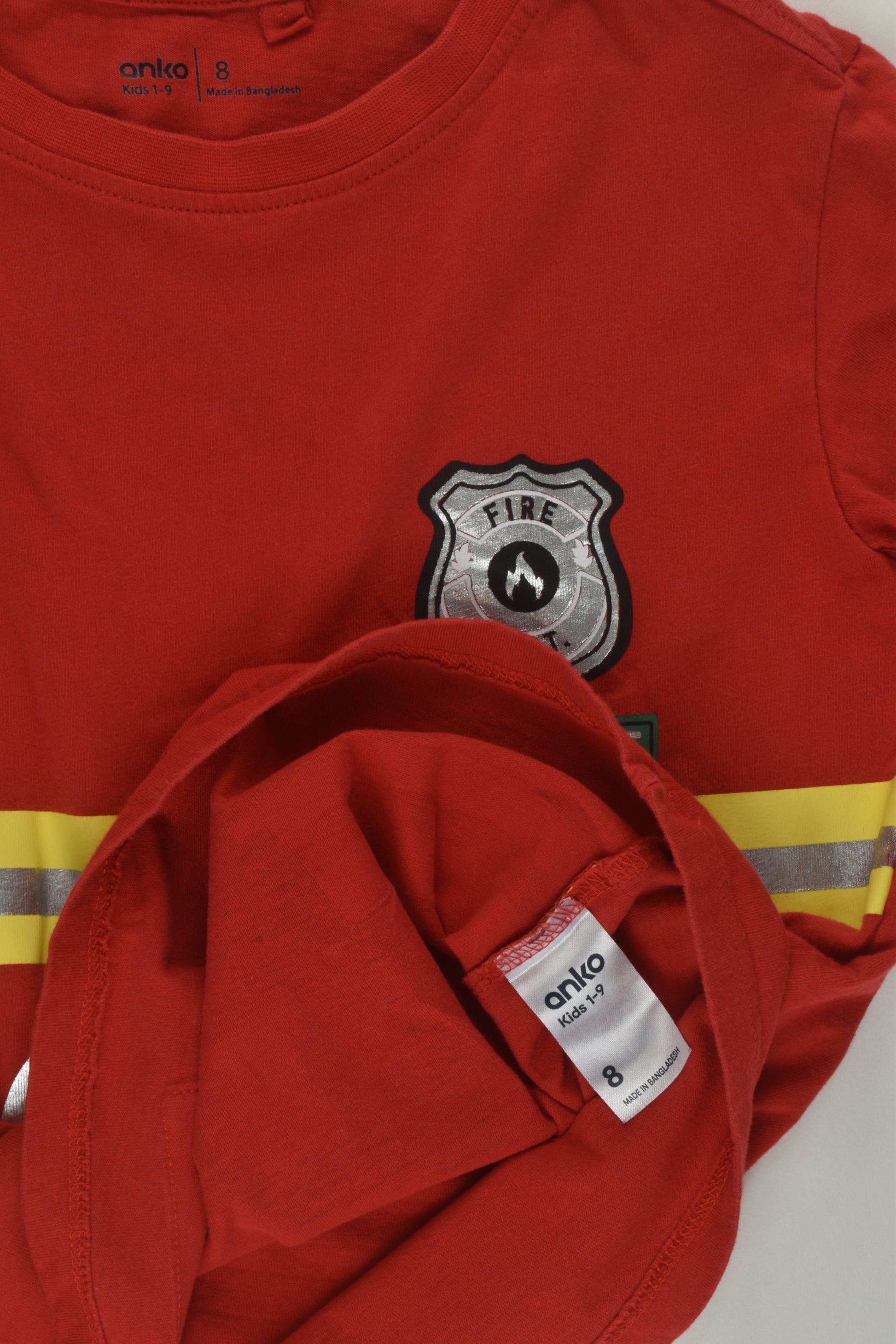 Anko Size 8 Fire Chef T-shirt