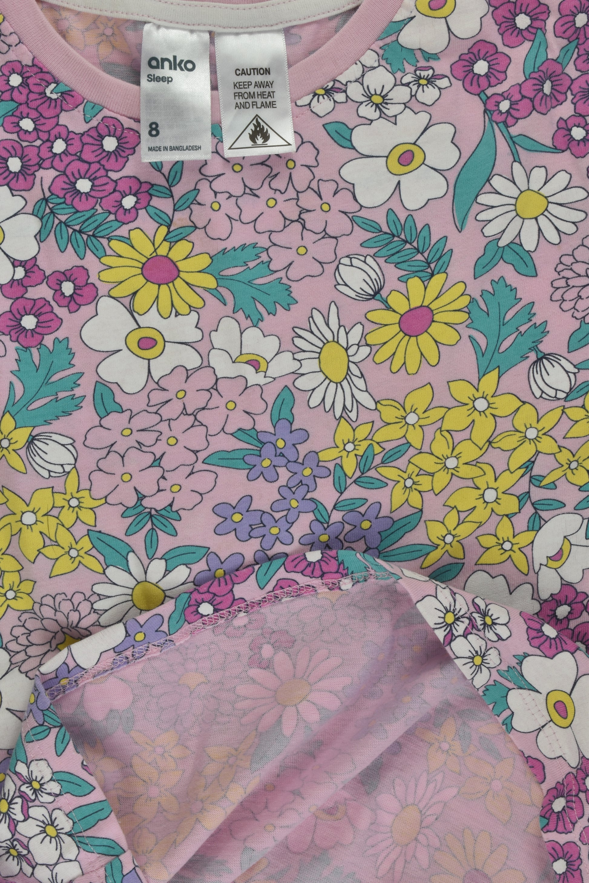 Anko Size 8 Floral T-shirt