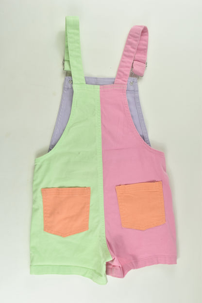Anko Size 8 Short Colour Block Overalls
