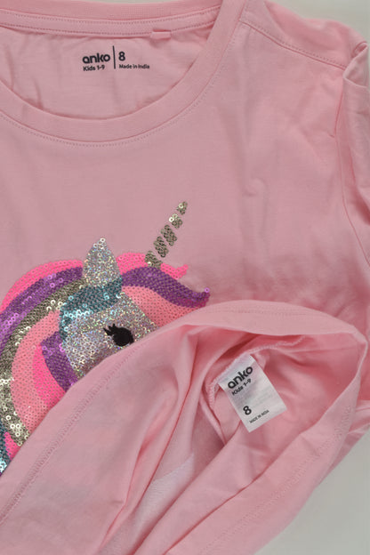 Anko Size 8 Unicorn Top