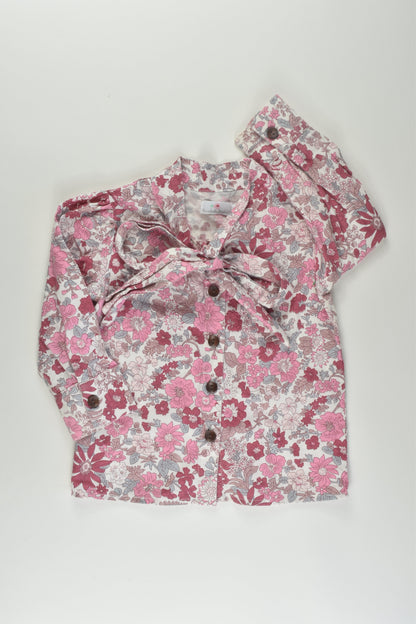 Annabelle Boutique Size 2 Floral Blouse