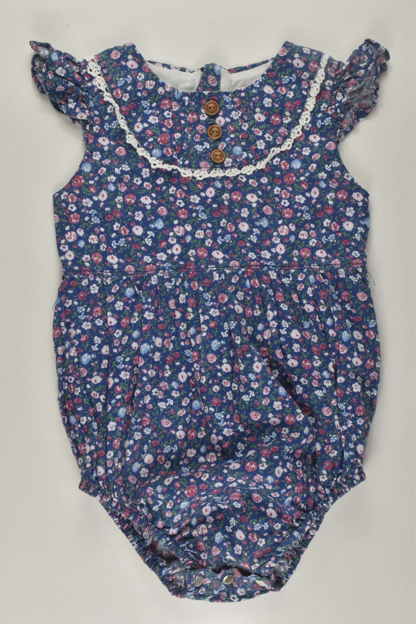 Annabelle Boutique Size 2 Floral Bubble Romper