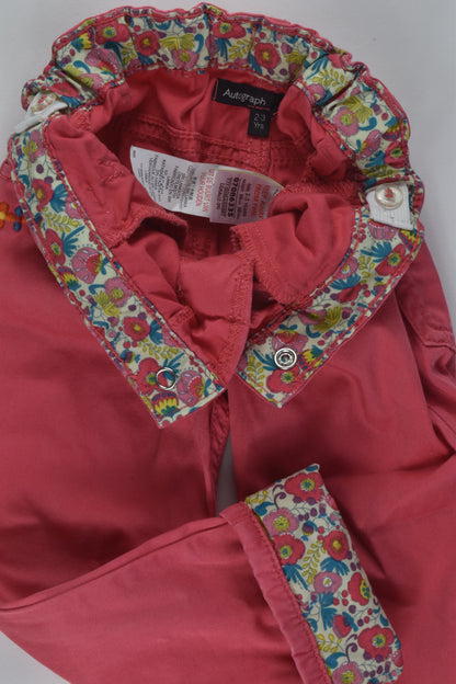 Autograph Size 2-3 Liberty Print Detail Pants