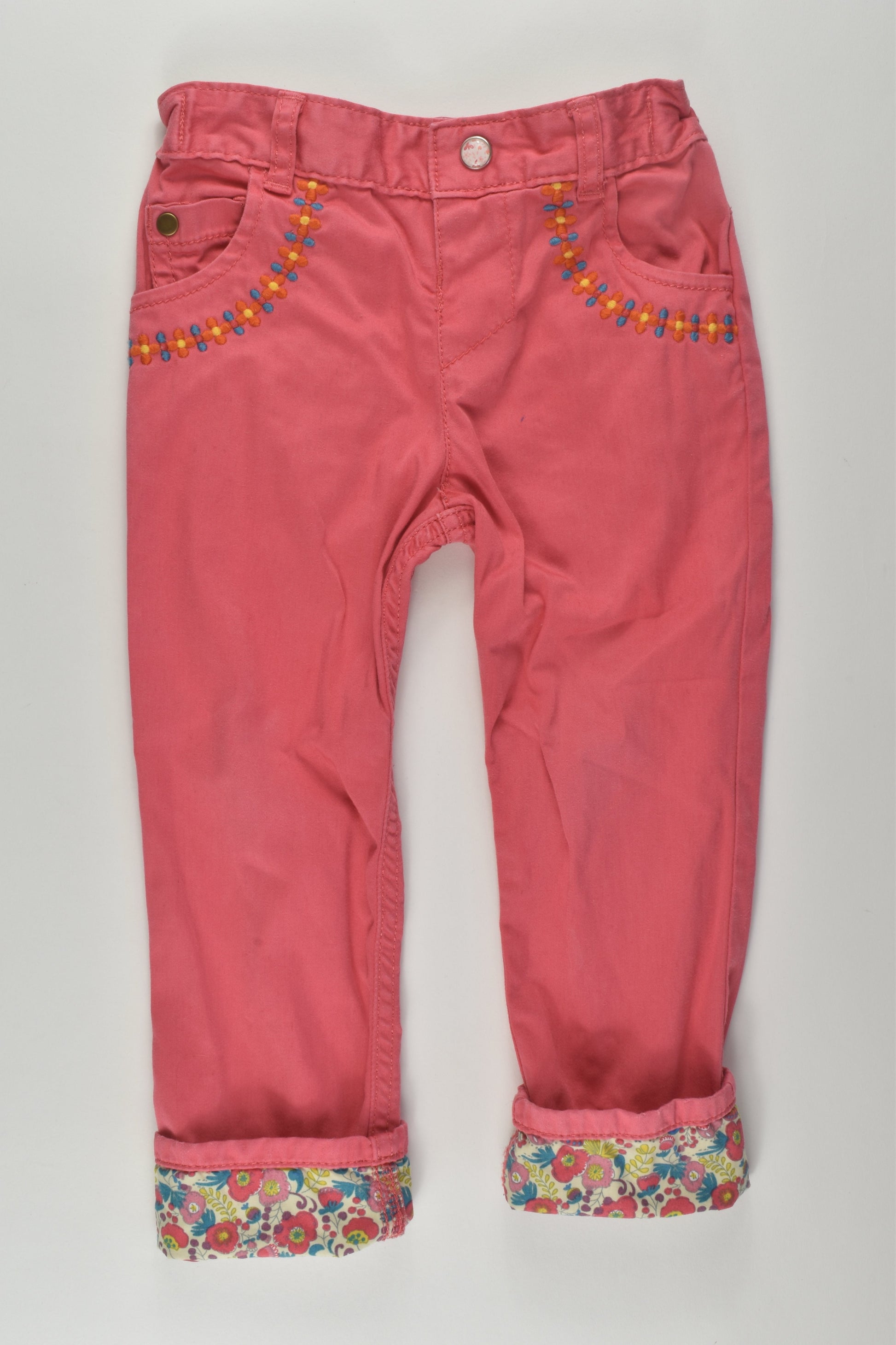 Autograph Size 2-3 Liberty Print Detail Pants