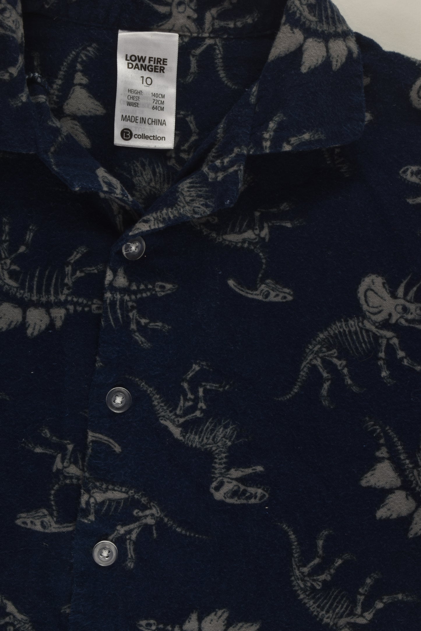 B Collection Size 10 Flannel Shirt