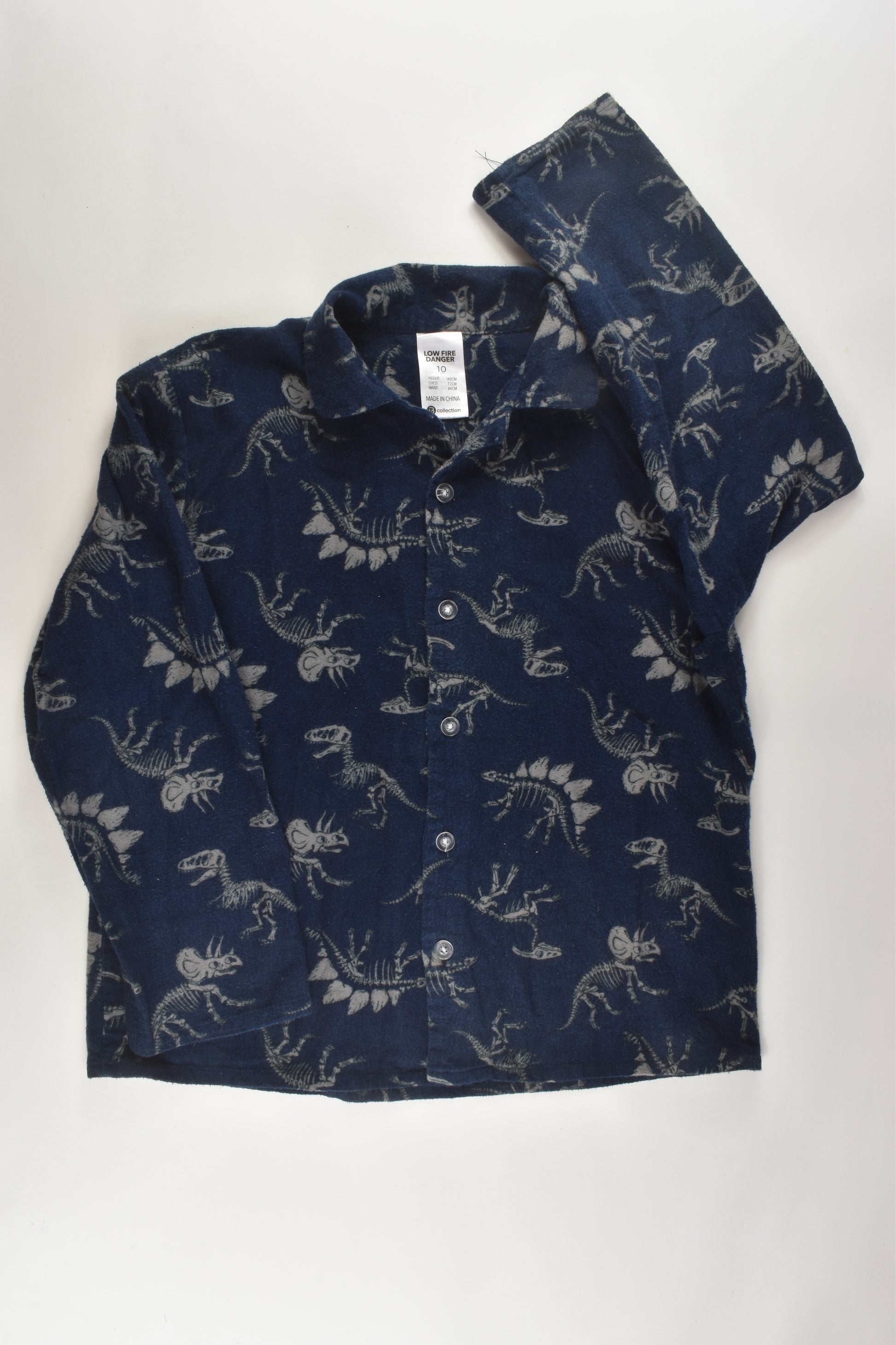 B Collection Size 10 Flannel Shirt