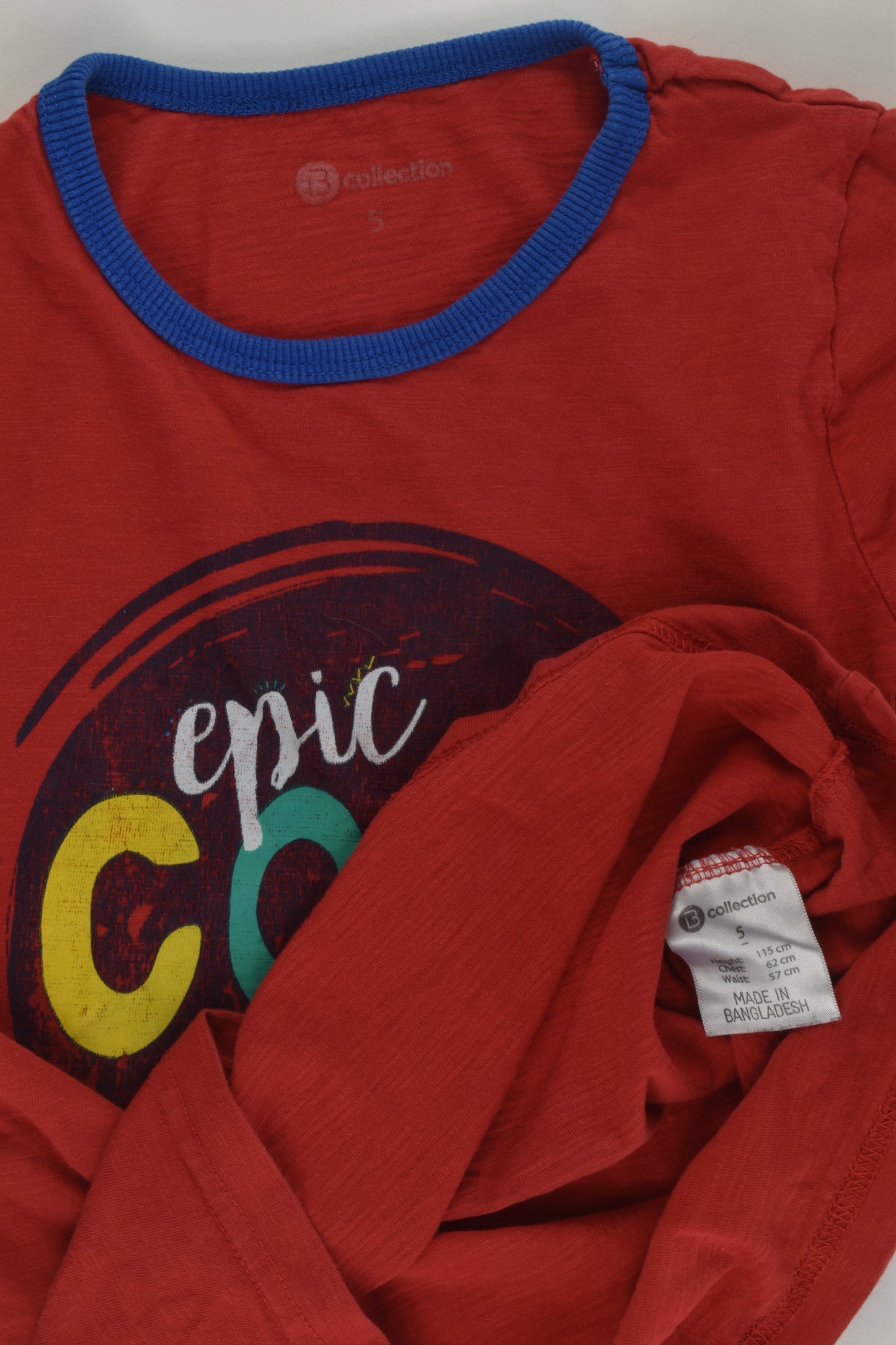 B Collection Size 5 'Epic Cool Kid' T-shirt
