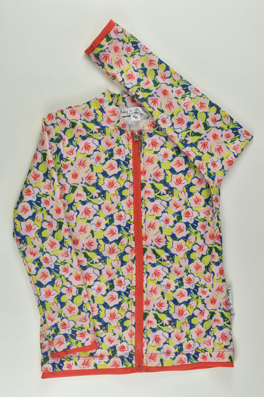 Babies In The Shade Size 5 Zip Rashie Top