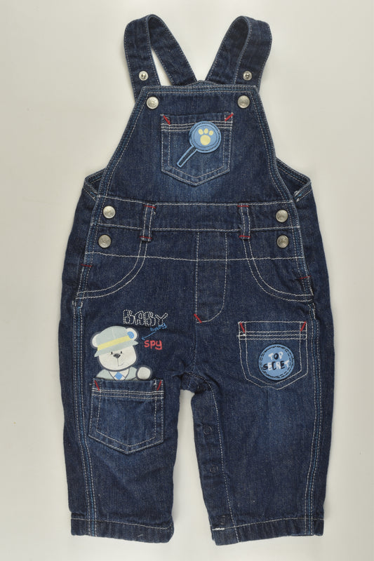 Baby Baby Size 00 'Baby Spy' Denim Overalla