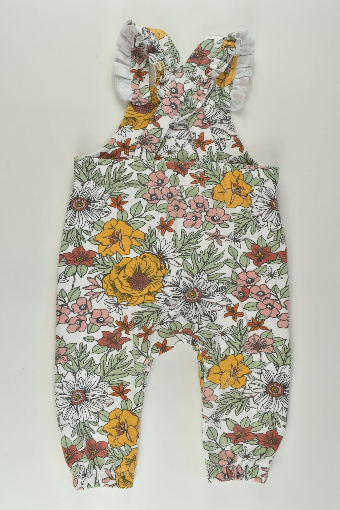 Baby Berry Size 0 Floral Overalls