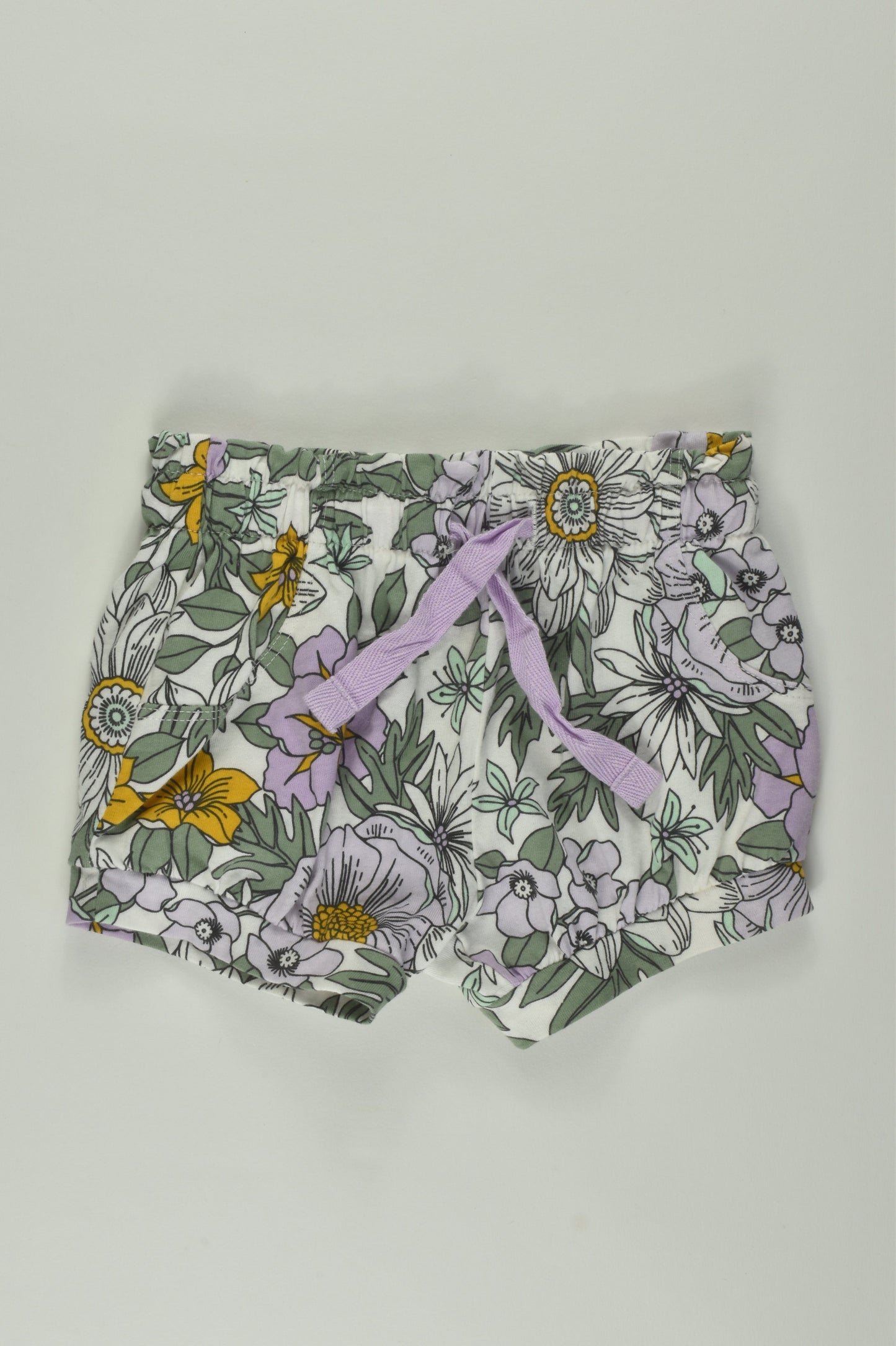 Baby Berry Size 00 Floral Shorts