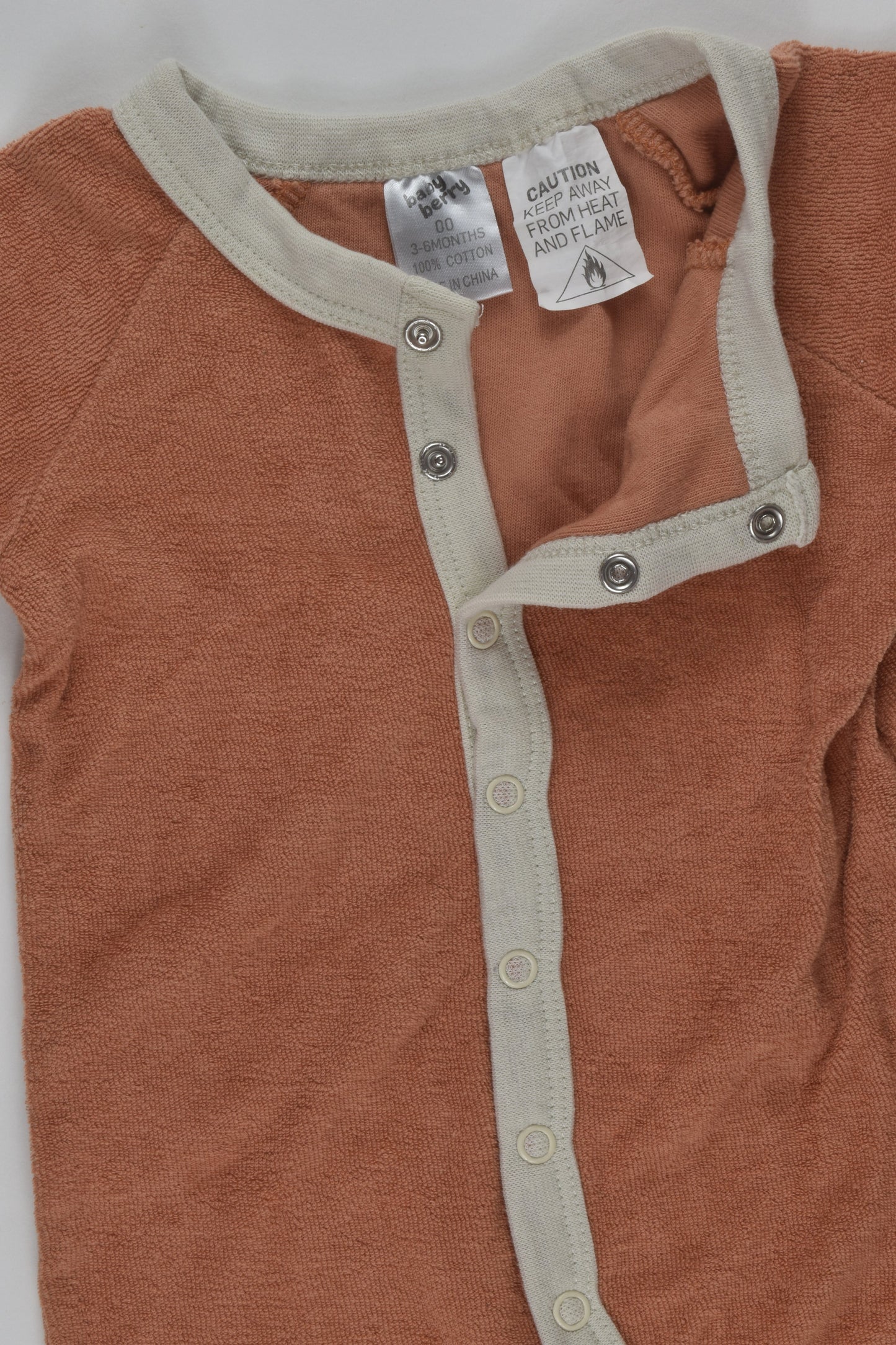 Baby Berry Size 00 Terry Romper