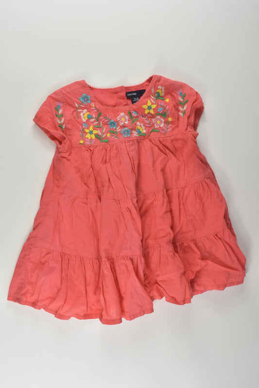 Baby Gap Size 1 Embroidery Dress