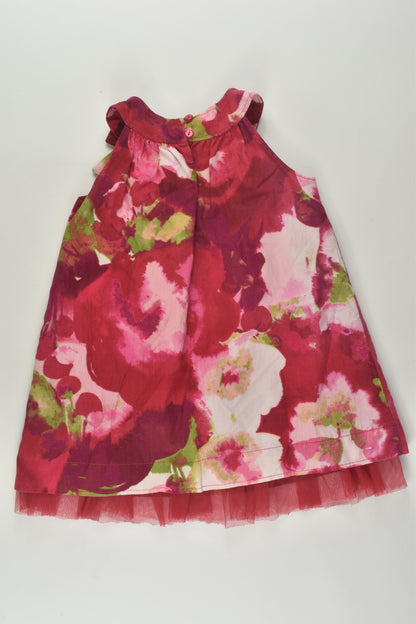 Baby Gap Size 1 Lined Floral Dress