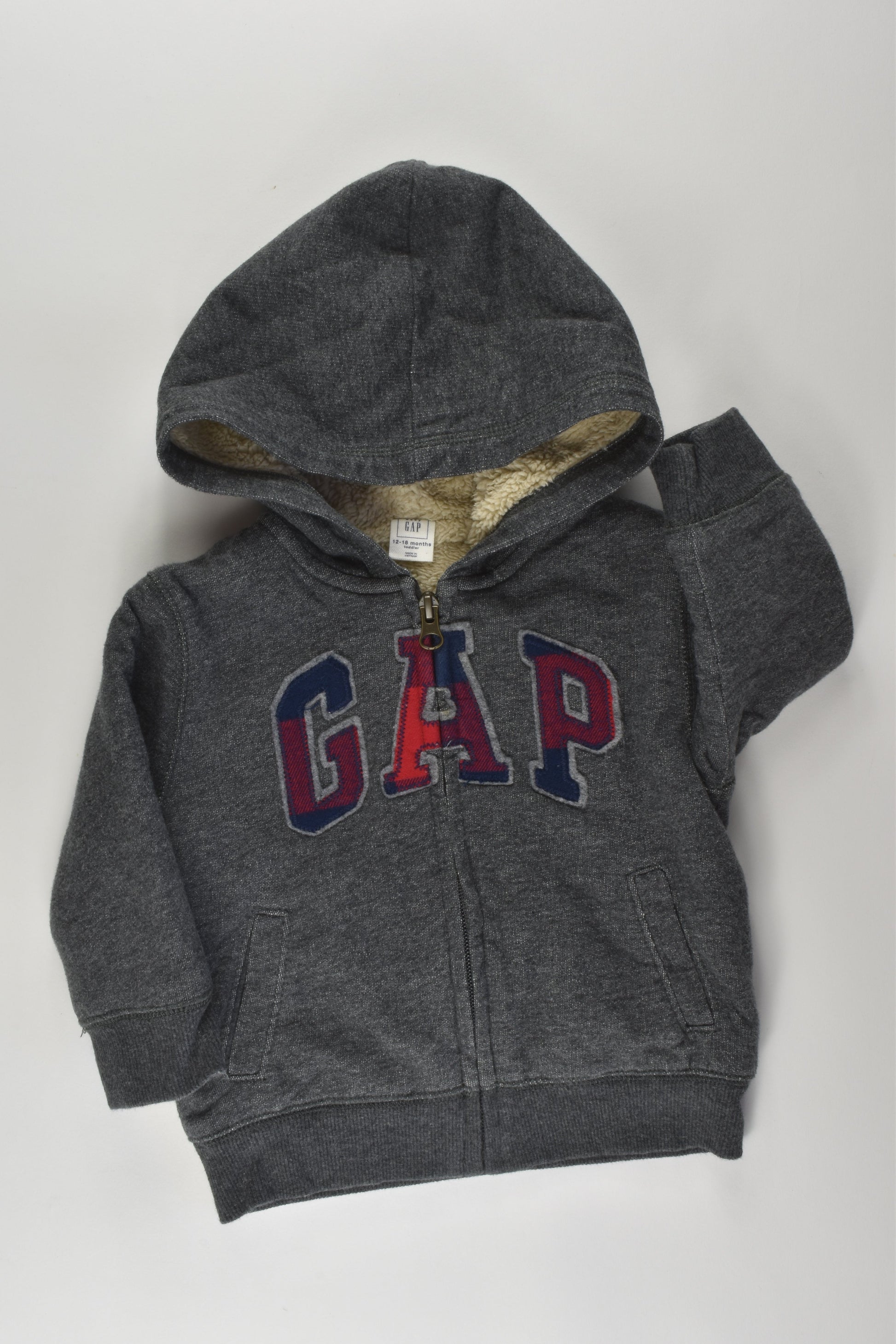 Baby Gap Size 1 Warm Zip Jumper
